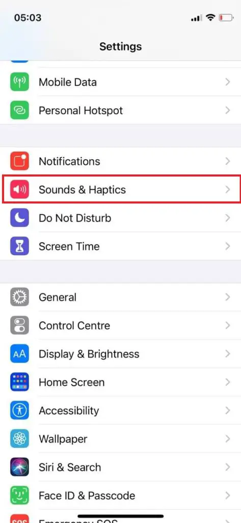 different notification sounds for different apps