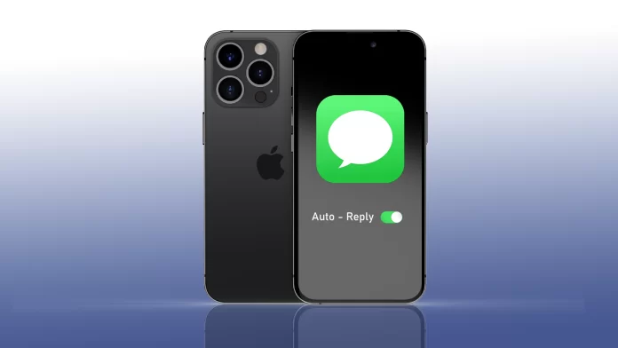 How to auto reply on iMessage on iPhone